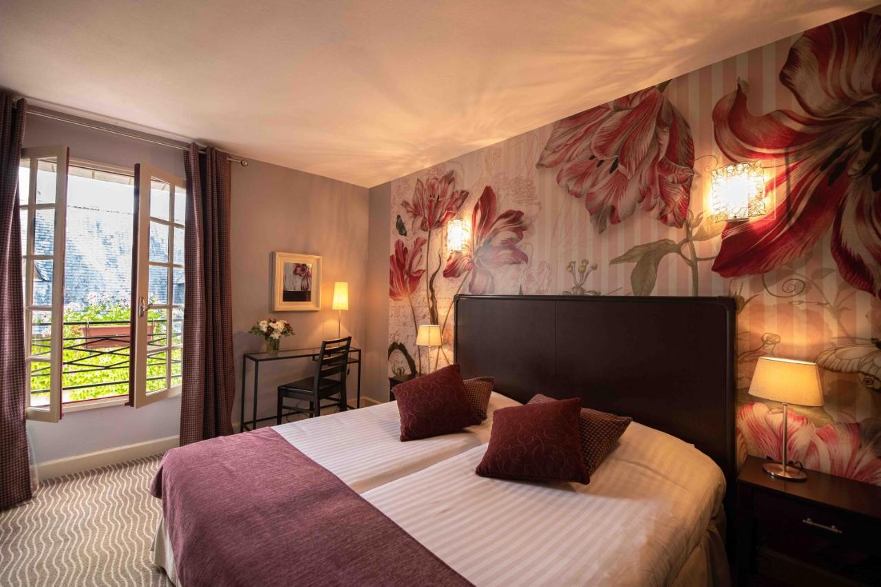 Logis Hotel La Croix Blanche Fontevraud Exteriér fotografie