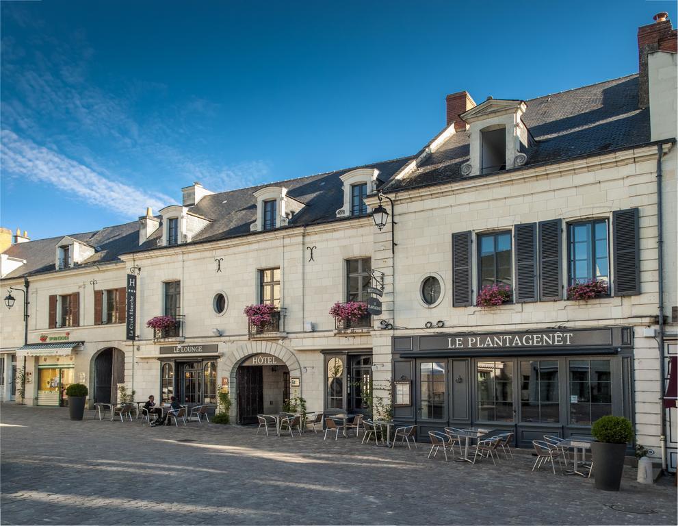 Logis Hotel La Croix Blanche Fontevraud Exteriér fotografie