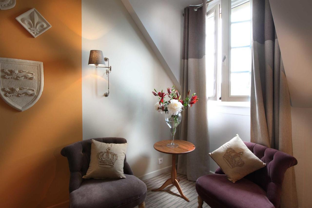 Logis Hotel La Croix Blanche Fontevraud Exteriér fotografie