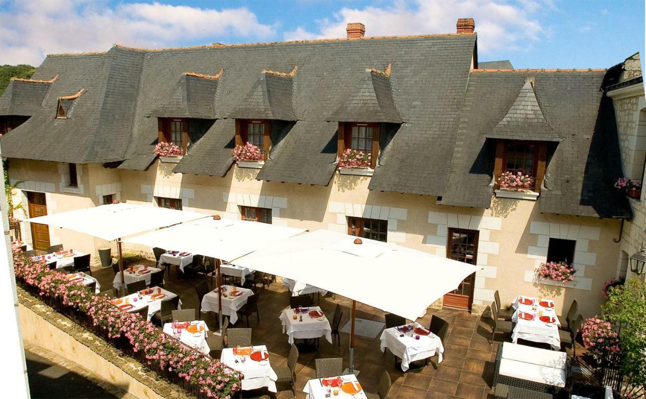Logis Hotel La Croix Blanche Fontevraud Exteriér fotografie